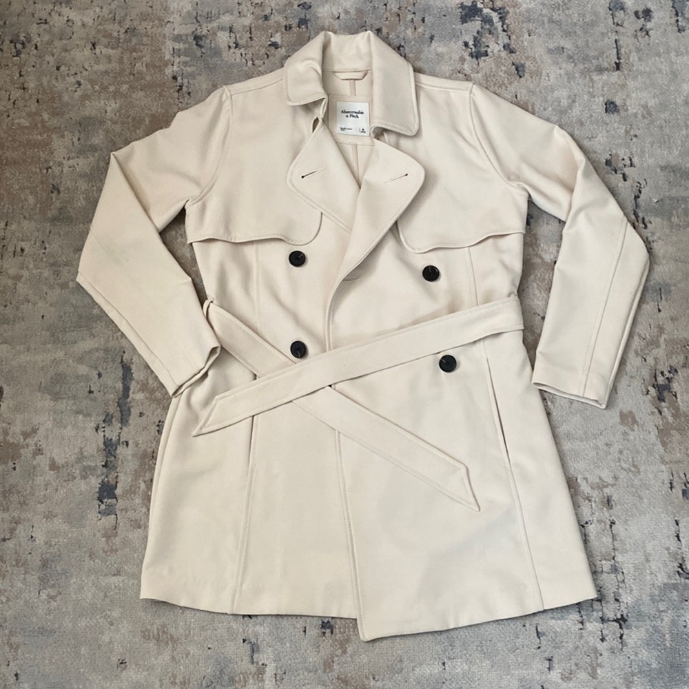 Abercrombie & Fitch Pea Coat Size Medium, New